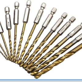 13 PARÇA TİTAN KAPLI BİTS SAPLI MATKAP UCU SETİ